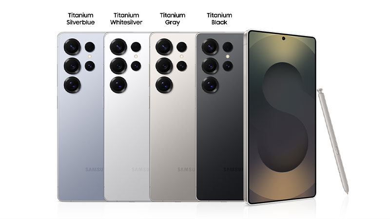 Samsung Galaxy S25 Ultra Colors