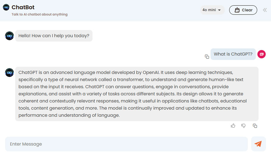 AI Chattings answer to the question What is ChatGPT AI Chatting’s answer to the question “What is ChatGPT?”