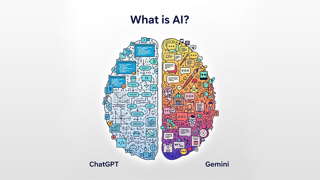 What is AI A Comparison of ChatGPT and Gemini Answers What is AI? A Comparison of ChatGPT and Gemini Answers