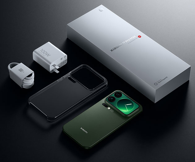 Xiaomi 17 Pro Max box and contents inside Xiaomi 17 Pro Max box and contents inside