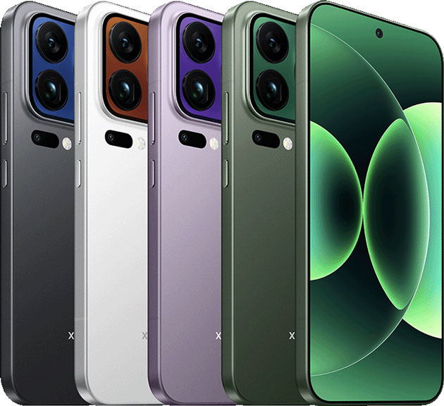 Xiaomi 17 Pro Max colors Black White Purple and Green Xiaomi 17 Pro Max colors Black, White, Purple, and Green